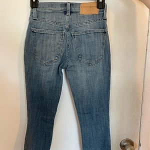lucky brand low waisted fitted jeans